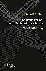 Kartonierter Einband Kommunikations- und Medienwissenschaften von Rudolf Stöber
