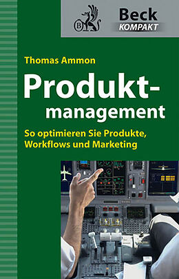 Kartonierter Einband Produktmanagement von Thomas Ammon