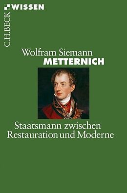 Kartonierter Einband Metternich von Wolfram Siemann