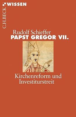 Kartonierter Einband Papst Gregor VII. von Rudolf Schieffer