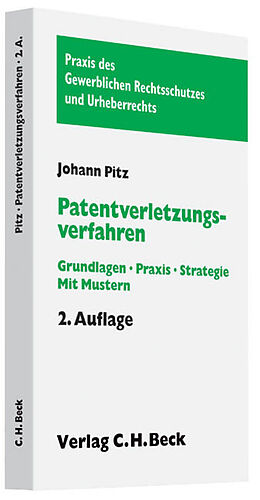 Kartonierter Einband Patentverletzungsverfahren von Johann Pitz