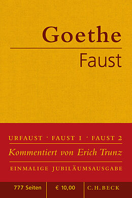 Fester Einband Faust von Johann Wolfgang von Goethe