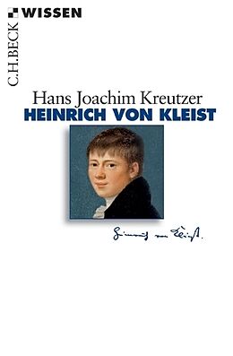 Kartonierter Einband Heinrich von Kleist von Hans Joachim Kreutzer