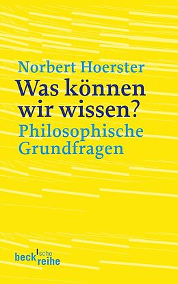 E-Book (pdf) Was können wir wissen? von Norbert Hoerster