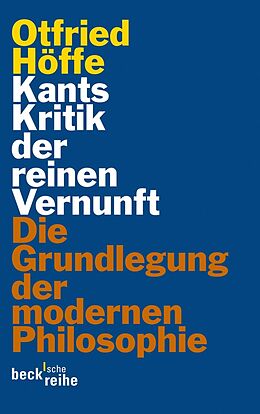 E-Book (epub) Kants Kritik der reinen Vernunft von Otfried Höffe
