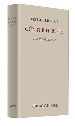 Fester Einband Festschrift für Günther H. Roth zum 70. Geburtstag von 