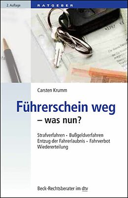 E-Book (epub) Führerschein weg - was nun? von Carsten Krumm