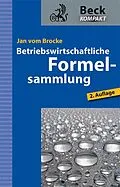 E-Book (epub) Betriebswirtschaftliche Formelsammlung von Jan vom Brocke