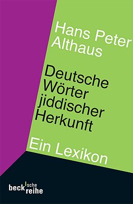 E-Book (epub) Deutsche Wörter jiddischer Herkunft von 