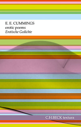 Kartonierter Einband erotic poems. Erotische Gedichte von E.E. Cummings
