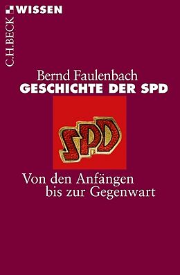 Kartonierter Einband Geschichte der SPD von Bernd Faulenbach