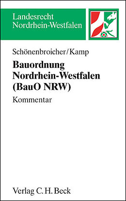 Fester Einband Bauordnung Nordrhein-Westfalen (BauO NRW) von 