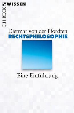E-Book (pdf) Rechtsphilosophie von Dietmar von der Pfordten