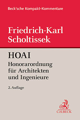 Fester Einband HOAI - Kommentar von Friedrich-Karl Scholtissek