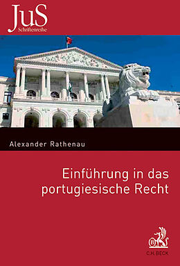 Kartonierter Einband Einführung in das portugiesische Recht von Alexander Rathenau