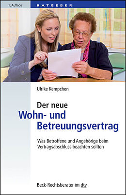 E-Book (epub) Der neue Wohn- und Betreuungsvertrag von Ulrike Kempchen