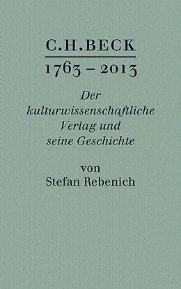 E-Book (pdf) C.H. BECK 1763 - 2013 von Stefan Rebenich