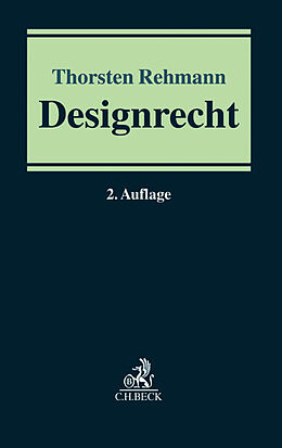 Kartonierter Einband Designrecht von Thorsten Rehmann