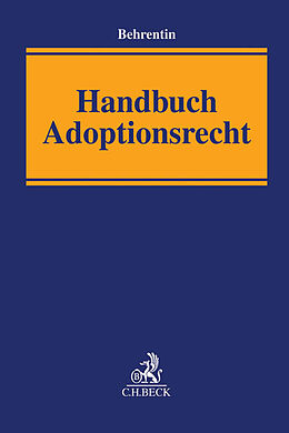 Leinen-Einband Handbuch Adoptionsrecht von 