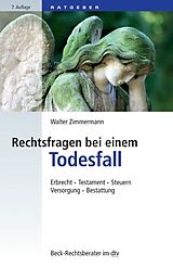 E-Book (epub) Rechtsfragen bei einem Todesfall von Walter Zimmermann