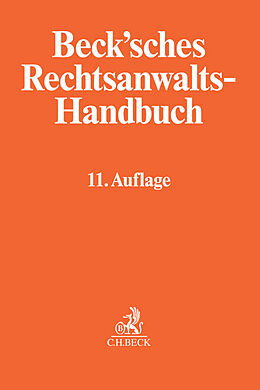 Leinen-Einband Beck'sches Rechtsanwalts-Handbuch von 