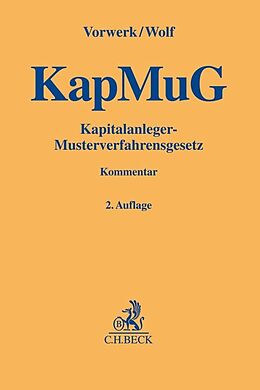 Leinen-Einband Kapitalanleger-Musterverfahrensgesetz (KapMuG) von 