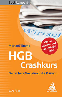 Kartonierter Einband HGB Crashkurs von Michael Timme