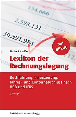 E-Book (epub) Lexikon der Rechnungslegung von Eberhard Scheffler
