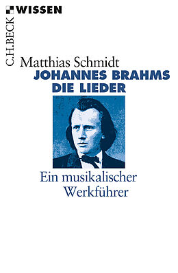 Kartonierter Einband Johannes Brahms von Matthias Schmidt