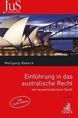 Kartonierter Einband Einführung in das australische Recht von Wolfgang Babeck