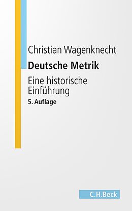E-Book (pdf) Deutsche Metrik von Christian Wagenknecht