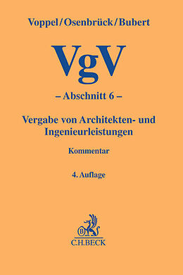 Leinen-Einband VgV von Reinhard Voppel, Wolf Osenbrück, Christoph Bubert