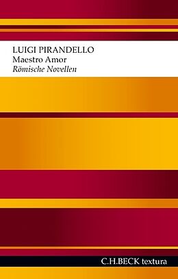 Kartonierter Einband Maestro Amor von Luigi Pirandello