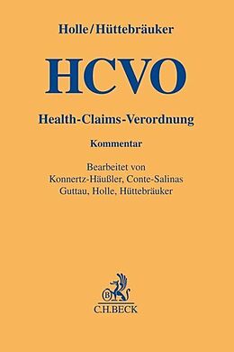 Leinen-Einband HCVO von Martin Holle, Astrid Hüttebräuker
