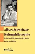 E-Book (pdf) Kulturphilosophie von Albert Schweitzer