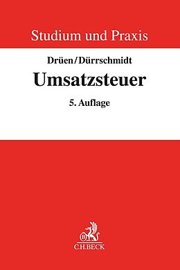 Kartonierter Einband Umsatzsteuer von Klaus-Dieter Drüen, Daniel Dürrschmidt