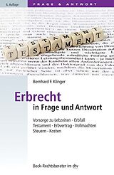 E-Book (epub) Erbrecht in Frage und Antwort von Bernhard F. Klinger