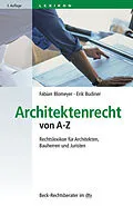 E-Book (epub) Architektenrecht von A-Z von Fabian Blomeyer, Erik Budiner