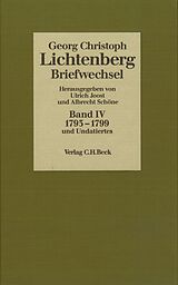 E-Book (pdf) Lichtenberg Briefwechsel Bd. 4: 1793-1799 von 