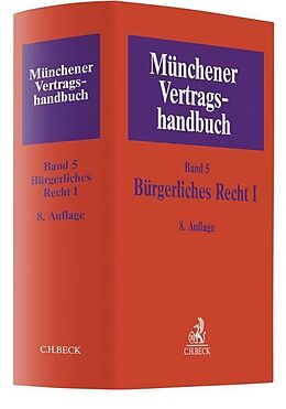 Fester Einband Münchener Vertragshandbuch Bd. 5: Bürgerliches Recht I von 