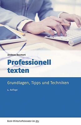 E-Book (epub) Professionell texten von Andreas Baumert
