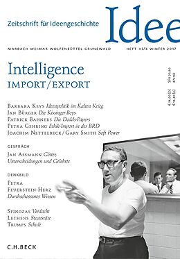 E-Book (pdf) Zeitschrift für Ideengeschichte Heft XI/4 Winter 2017 von 