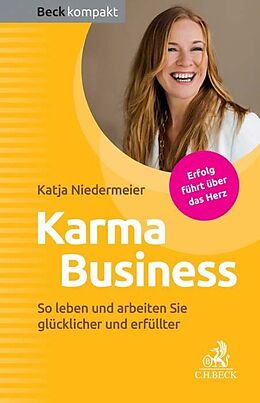 Kartonierter Einband Karma Business von Katja Niedermeier