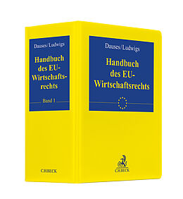 Loseblatt Handbuch des EU-Wirtschaftsrechts Hauptordner I 86 mm von 