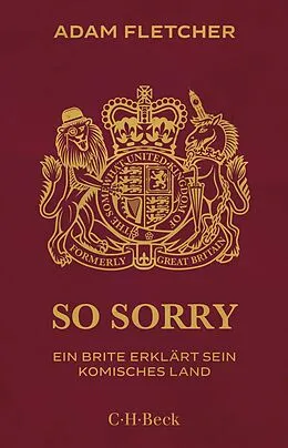 E-Book (epub) So sorry von Adam Fletcher