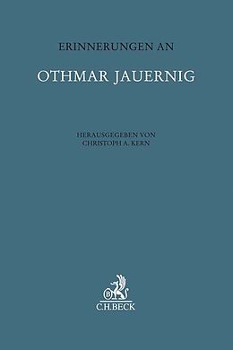 Leinen-Einband Erinnerungen an Othmar Jauernig von 