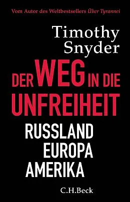 E-Book (pdf) Der Weg in die Unfreiheit von Timothy Snyder