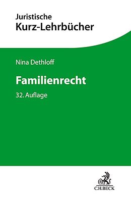 Kartonierter Einband Familienrecht von Nina Dethloff