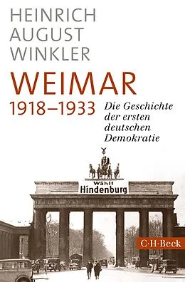 E-Book (pdf) Weimar 1918-1933 von Heinrich August Winkler
