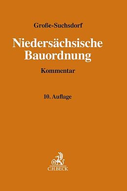 Fester Einband Niedersächsische Bauordnung von Ulrich Große-Suchsdorf